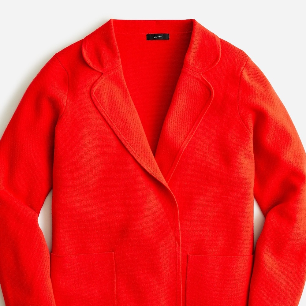 J Crew Eloise Sweater Blazer